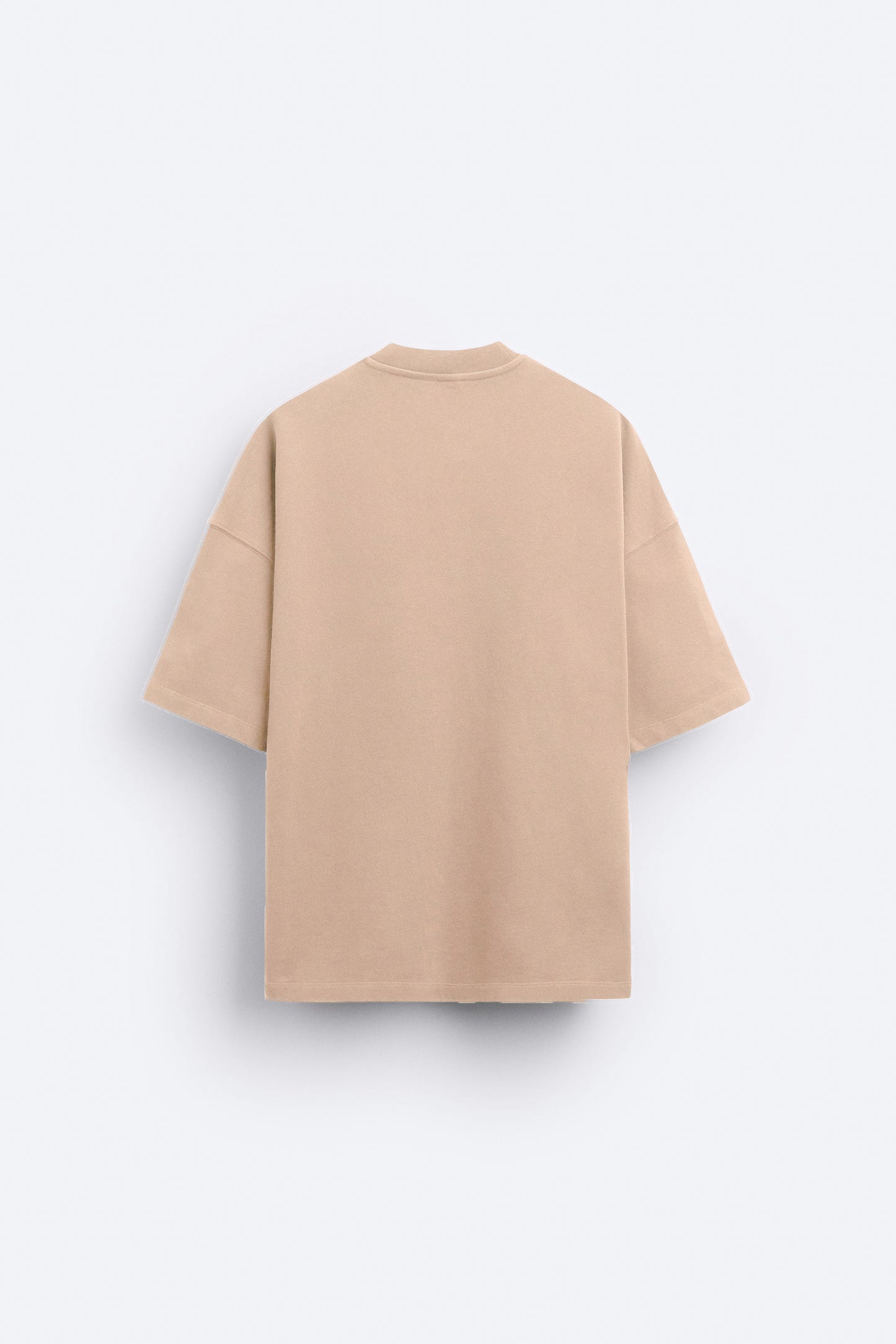 SAND 100% COTTON PREMIUM OVERSIZED T-SHIRT