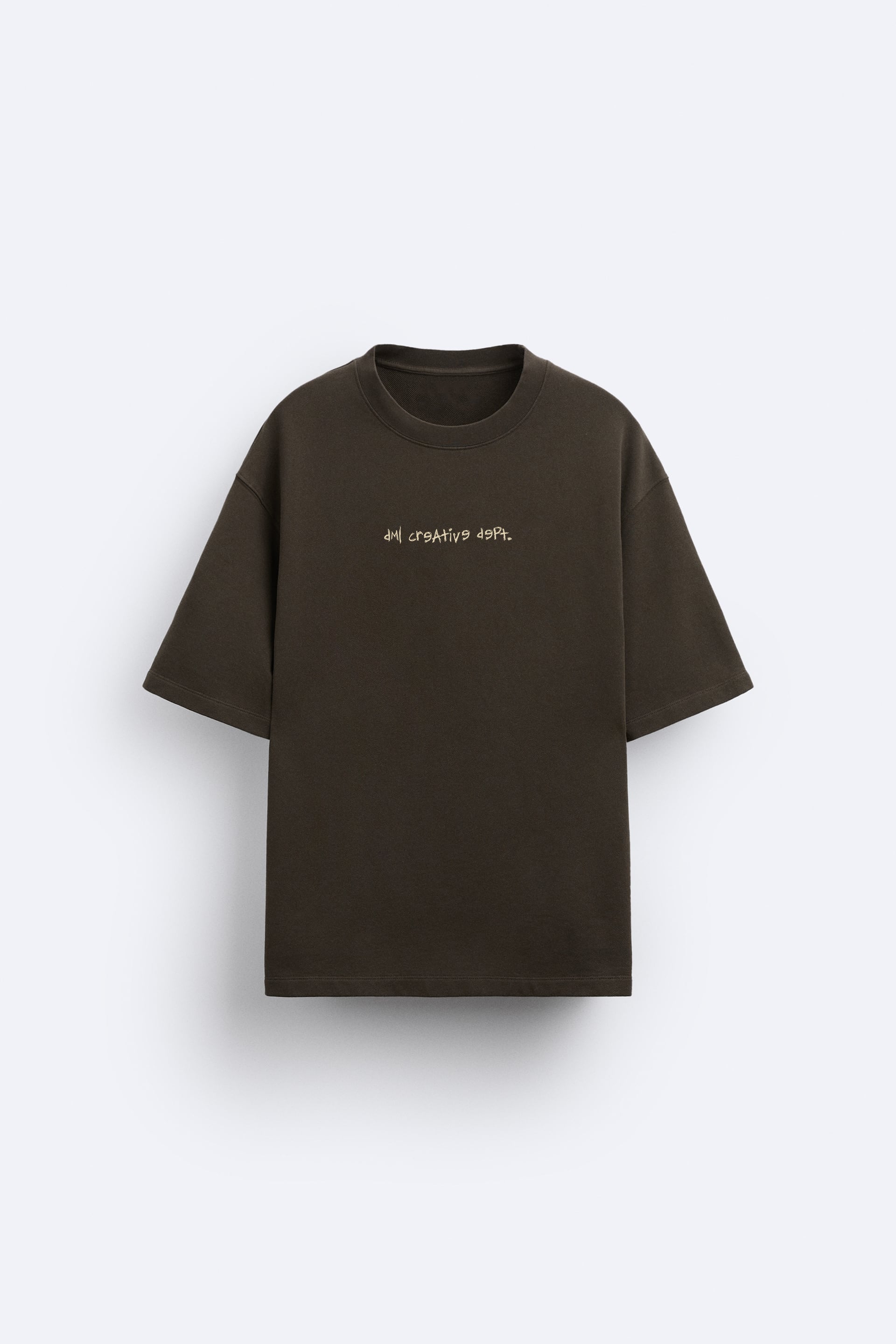 COFFEE PORSCHE TSHIRT, FRENCH TERRY OVERSIZED T-SHIRT