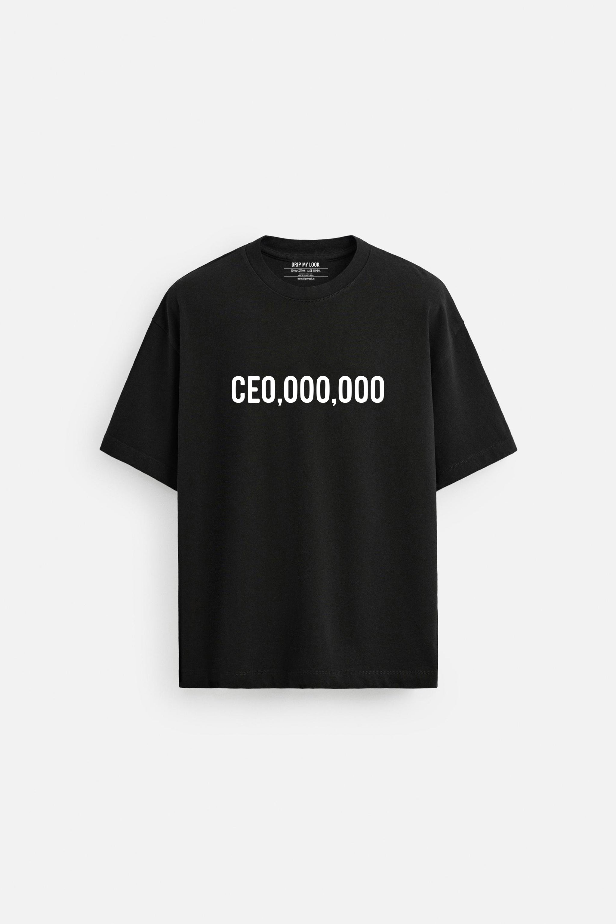 THE CEO OVERSIZED TERRY TSHIRT