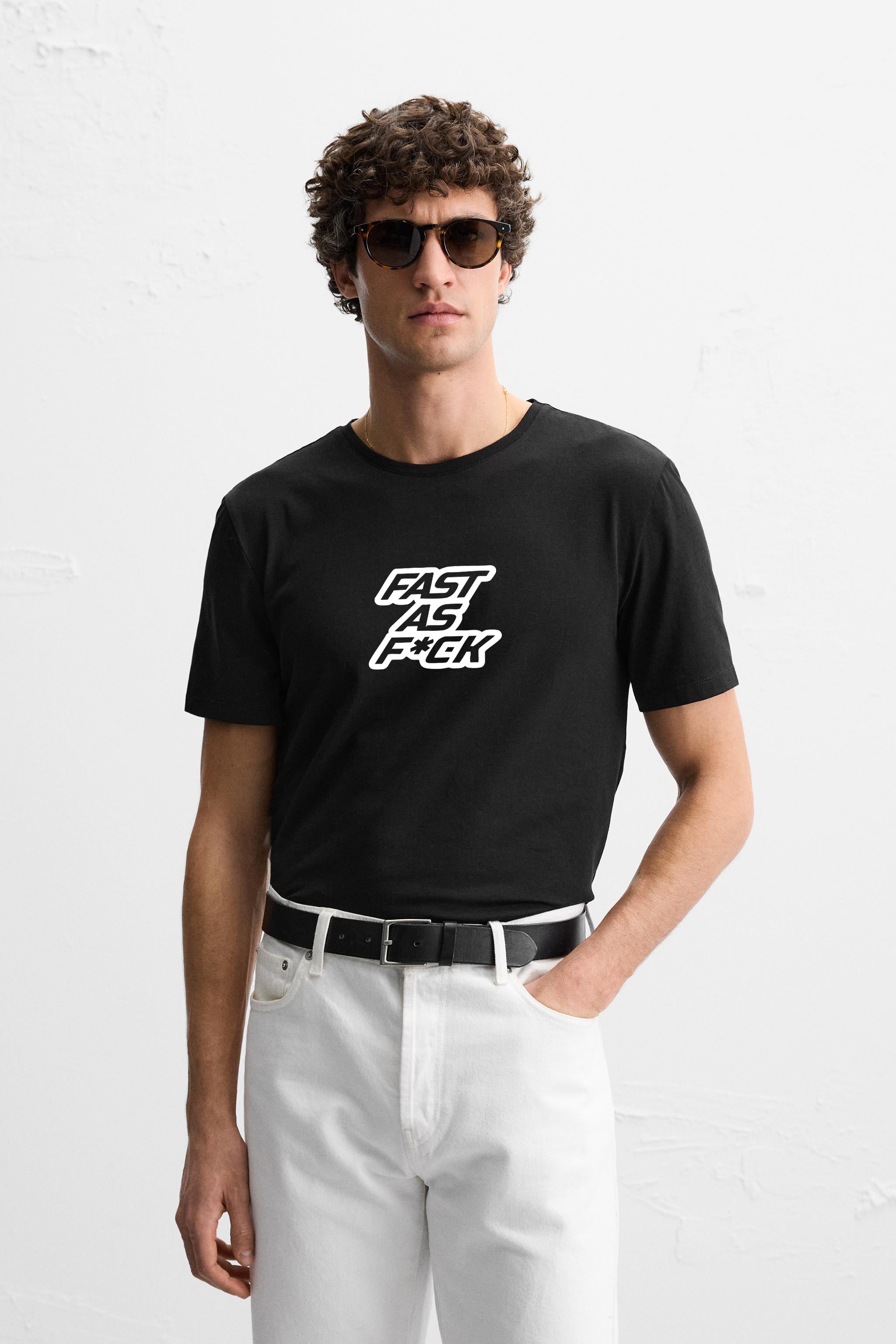 FAST AF CREWNECK T-SHIRT