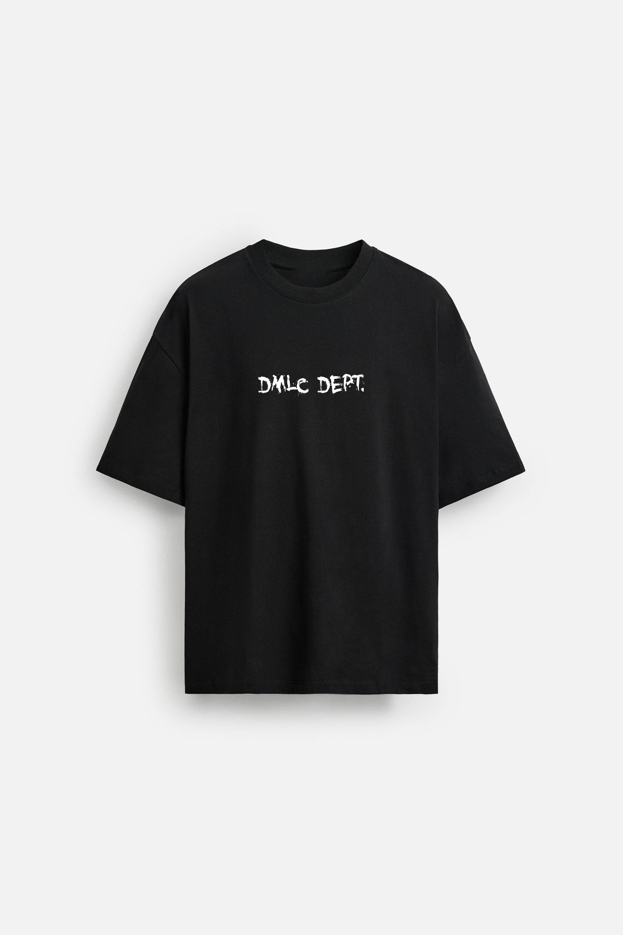 NEED MONEY FOR PORSCHE BLACK TERRYKNIT OVERSIZED TSHIRT