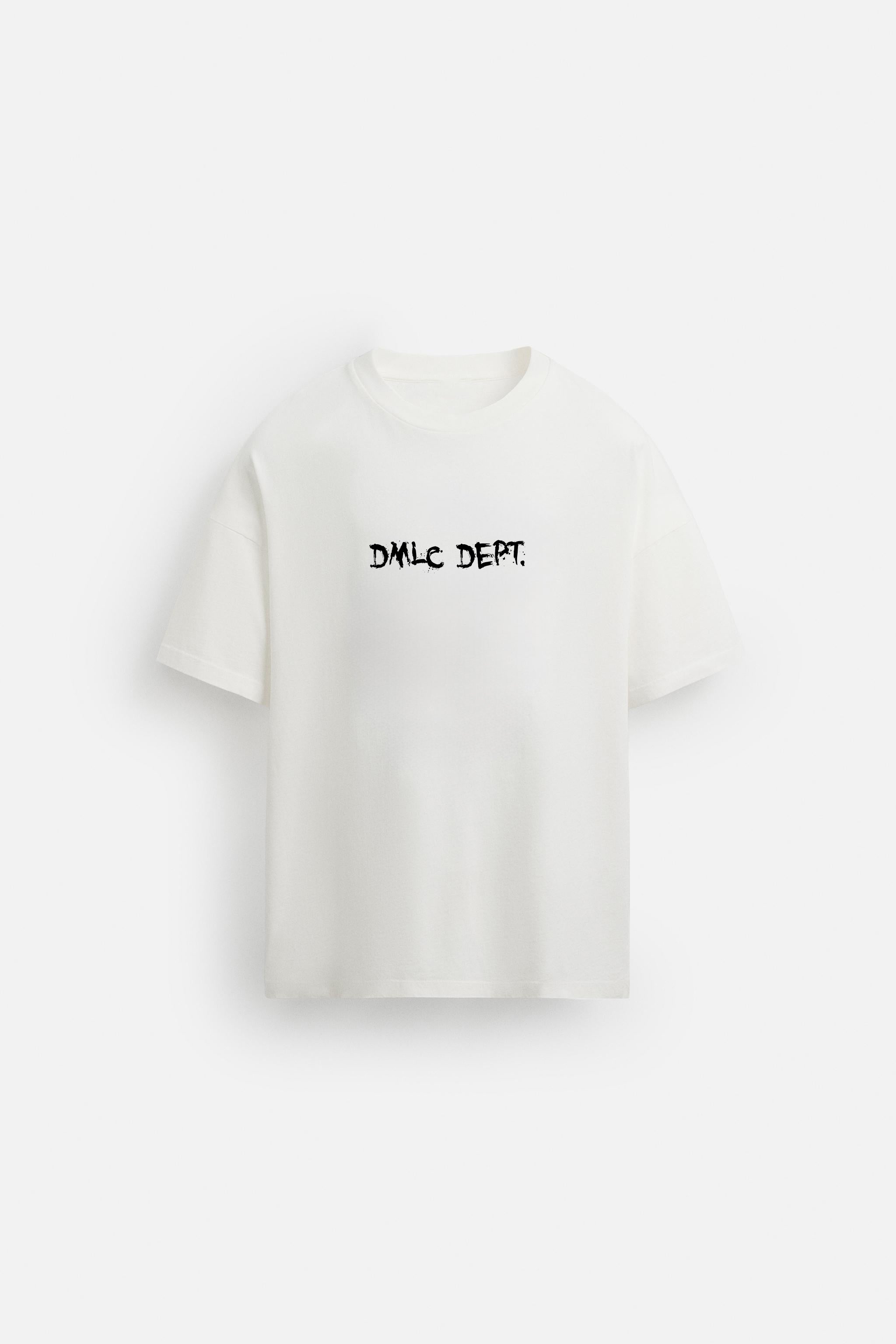 NEED MONEY FOR PORSCHE WHITE TERRYKNIT OVERSIZED TSHIRT