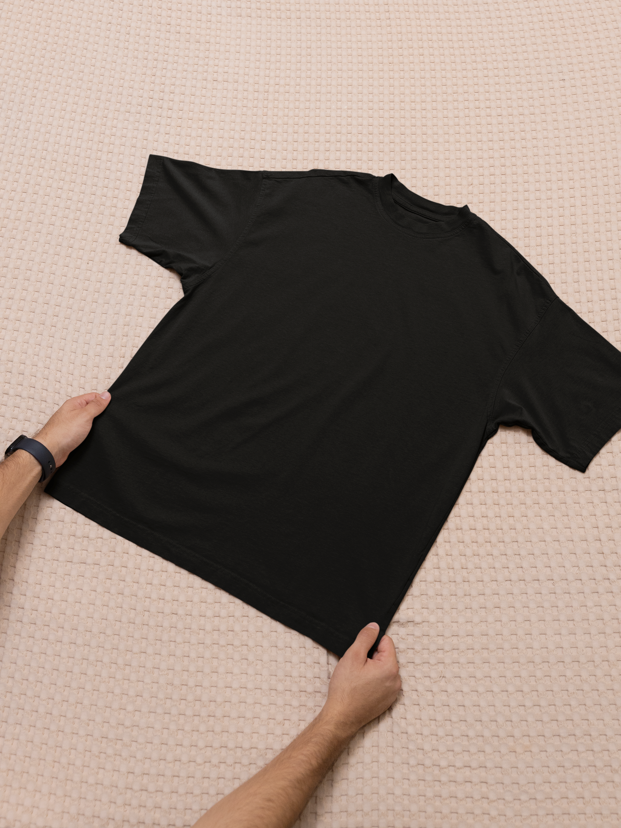 BAT BLACK LOOSE FIT T-SHIRT
