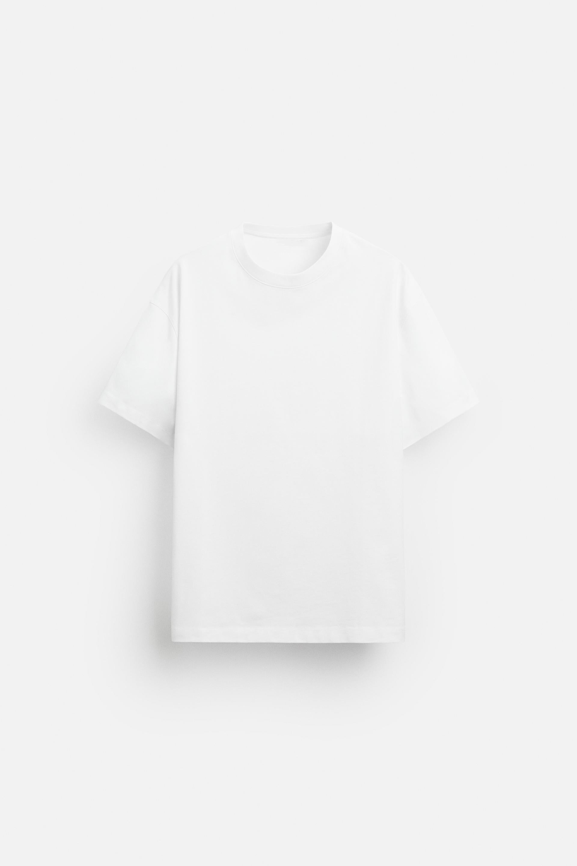 WHITE SWEATSHIRT HEAVYWEIGHT OVERSIZED T-SHIRT