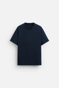 NAVY SWEATSHIRT HEAVYWEIGHT OVERSIZED T-SHIRT