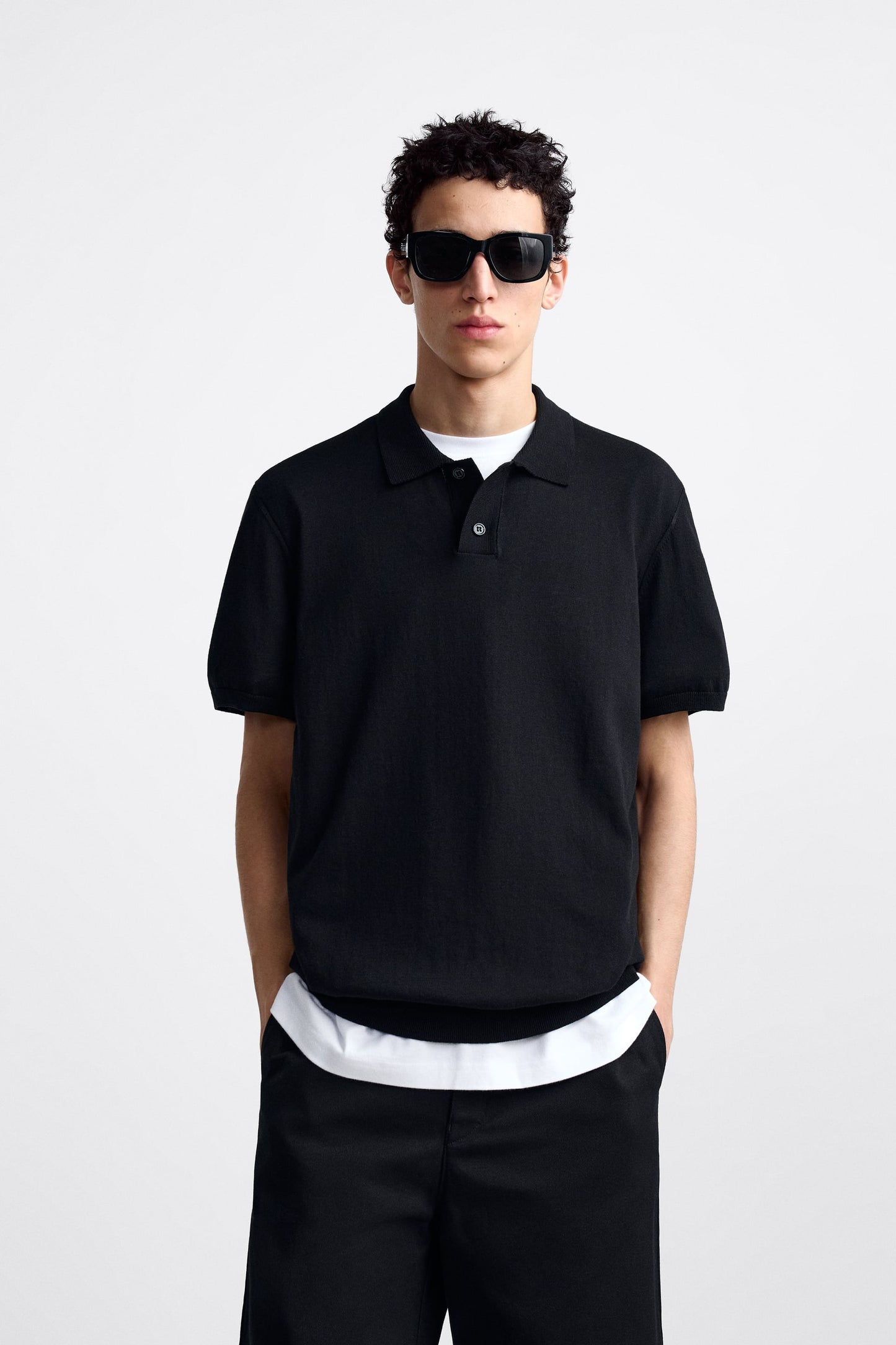 NEED MONEY FOR PORSCHE BLACK POLO SHIRT