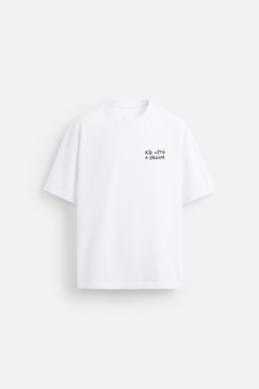 A DREAM FRENCH TERRY OVERSIZED T-SHIRT