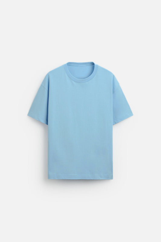 SKYBLUE SWEATSHIRT HEAVYWEIGHT OVERSIZED T-SHIRT