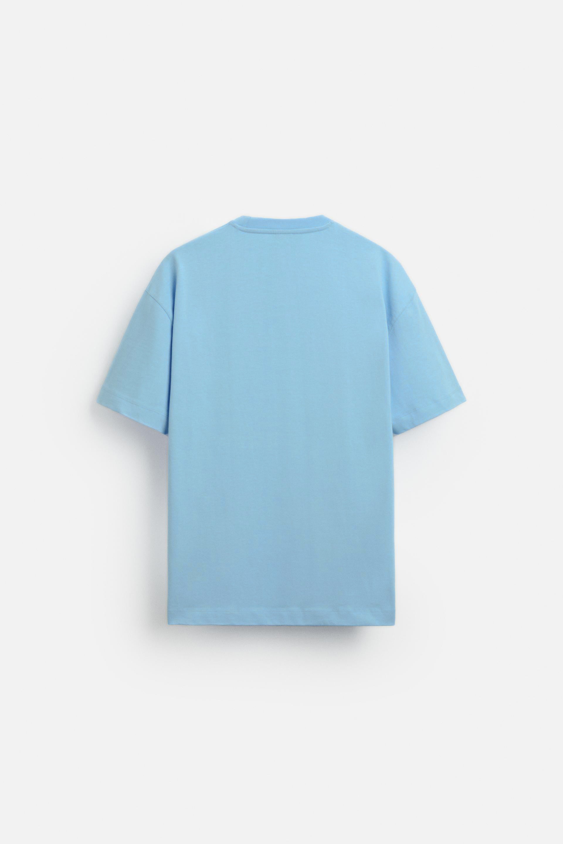 SKYBLUE SWEATSHIRT HEAVYWEIGHT OVERSIZED T-SHIRT