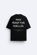 PORSCHE TSHIRT IN BLACK