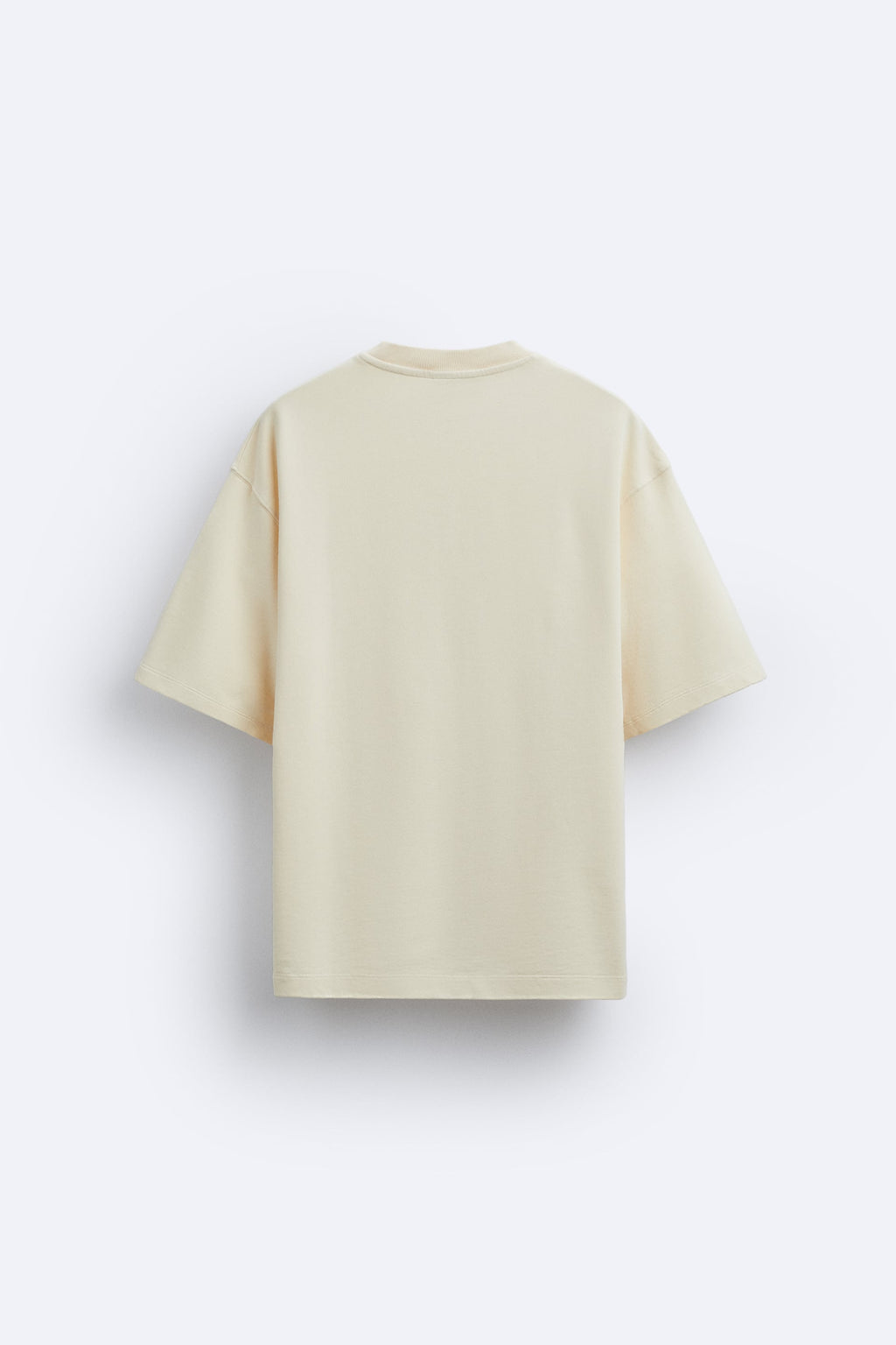 IVORY - AGING IS A LUXURY FRENCH TERRY OVERSIZED T-SHIRT