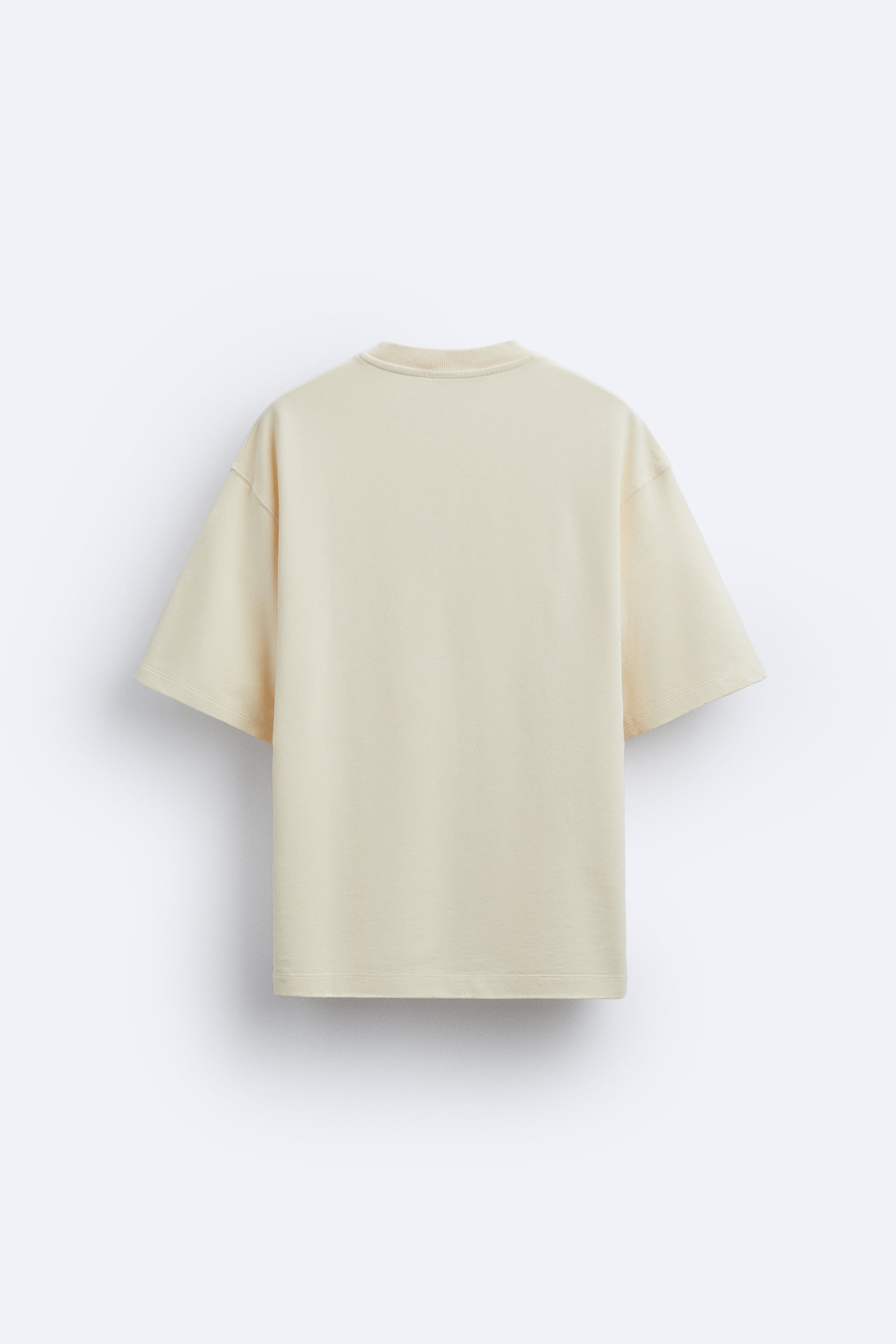 IVORY - AGING IS A LUXURY FRENCH TERRY OVERSIZED T-SHIRT