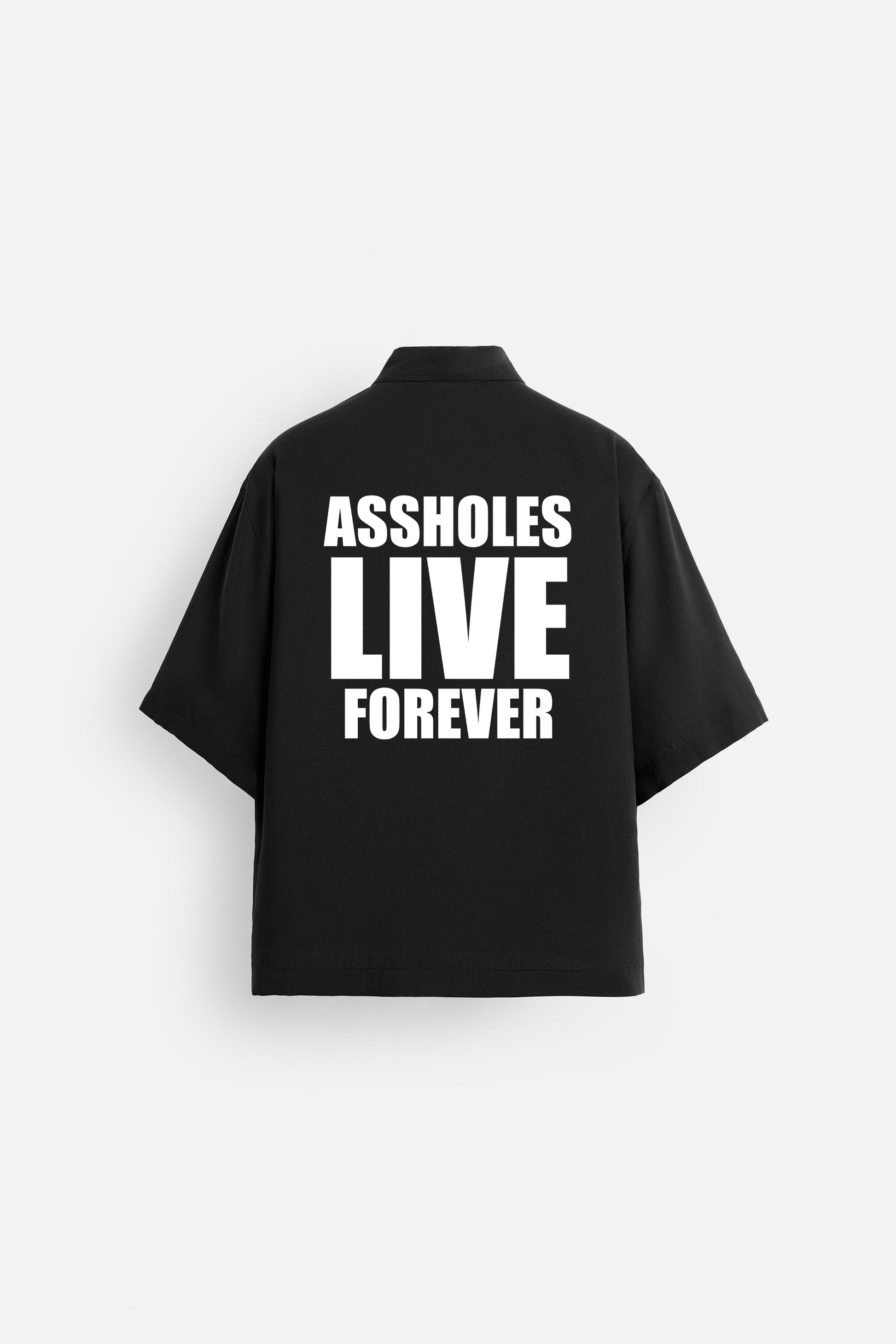 LIVE FOREVER RELAXED FIT FLOWING SHIRT