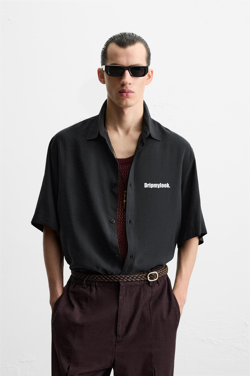 LIVE FOREVER RELAXED FIT FLOWING SHIRT