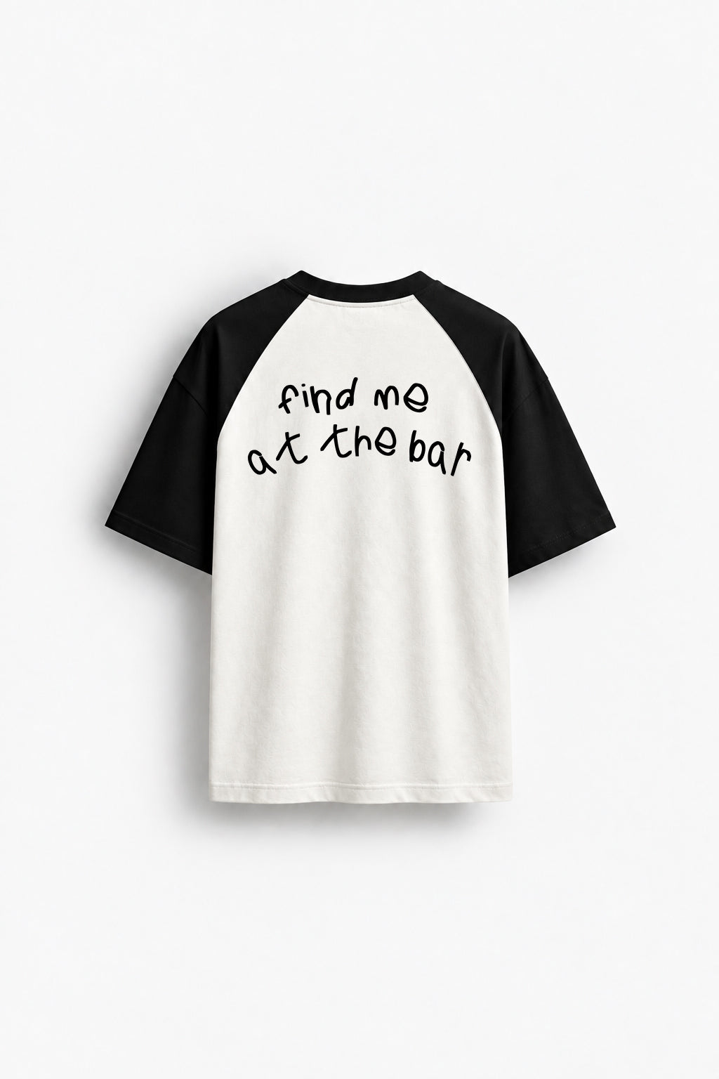 AT THE BAR RAGLAN OVERSIZED TSHIRT