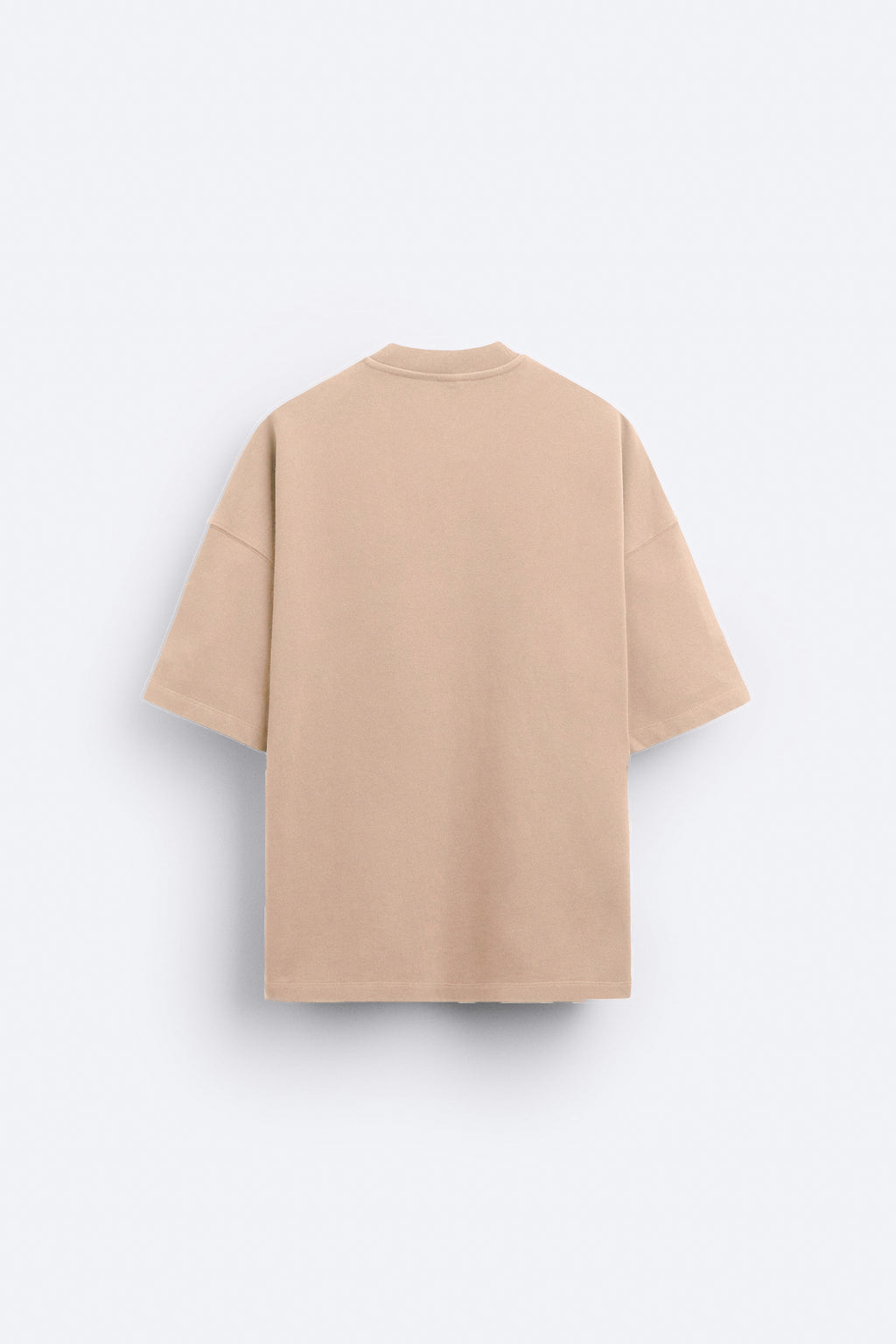 SAND 100% COTTON PREMIUM OVERSIZED T-SHIRT