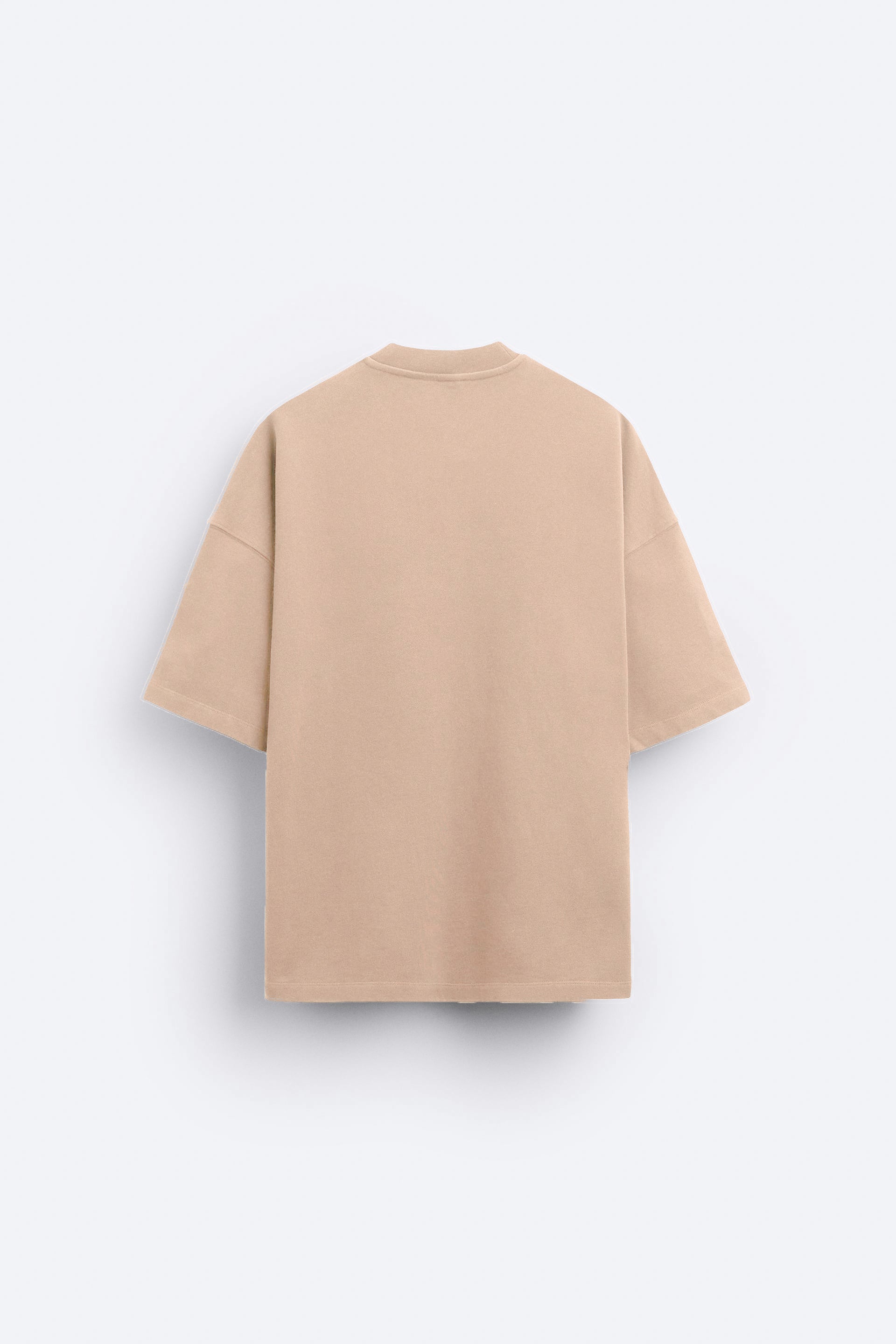 SAND 100% COTTON PREMIUM OVERSIZED T-SHIRT