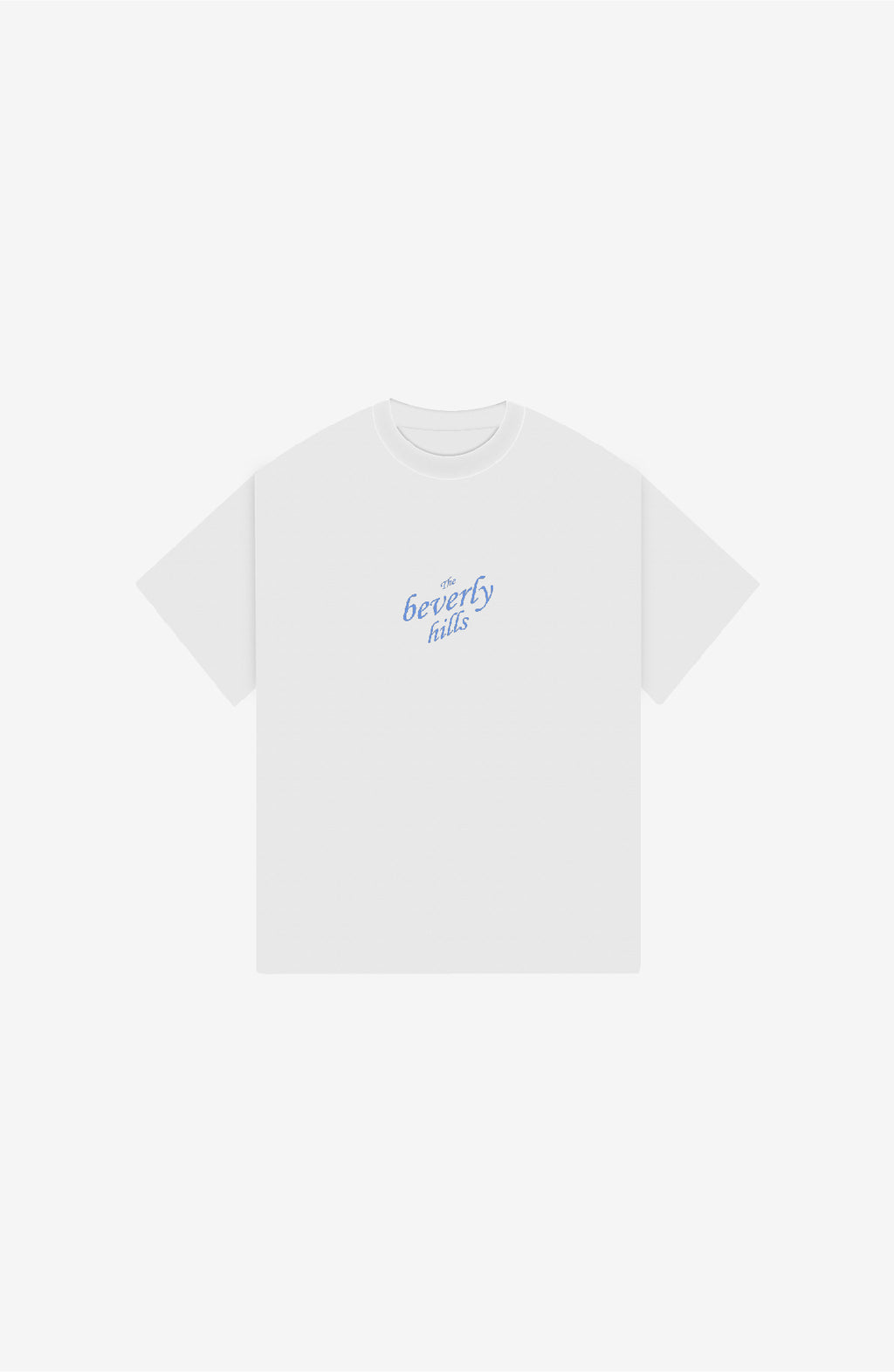 BEVERLY HILLS SPEEDWAY VINTAGE WHITE OVERSIZED T-SHIRT