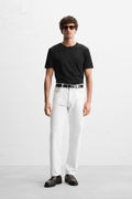 Basic Black Stretch Slimfit Tshirt
