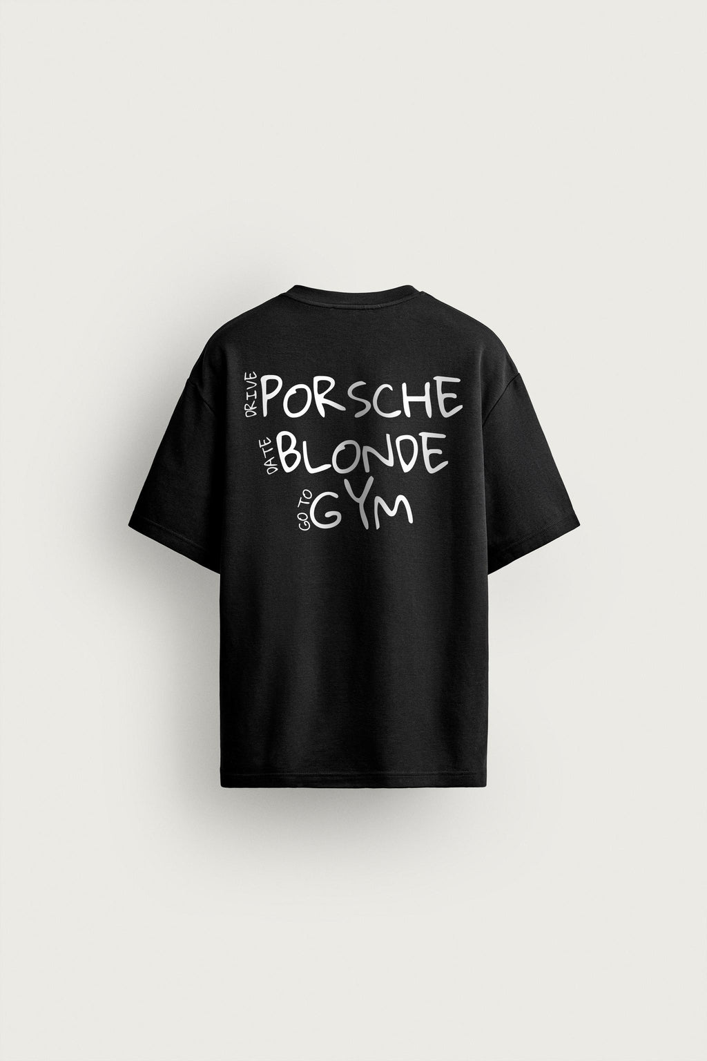 DRIVE PORSCHE ACTIVE TERRY OVERSIZED TSHIRT