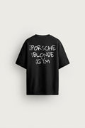 DRIVE PORSCHE ACTIVE TERRY OVERSIZED TSHIRT