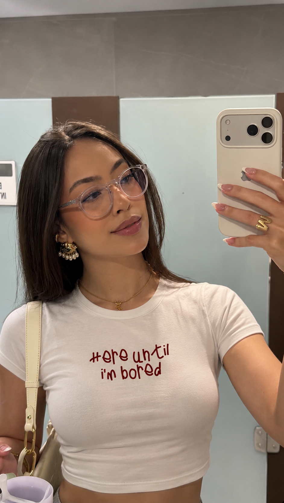 BORED BABY CROP TOP