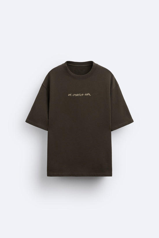 COFFEE PORSCHE FRENCH TERRY OVERSIZED T-SHIRT – DRIP MY LOOK CLOTHING