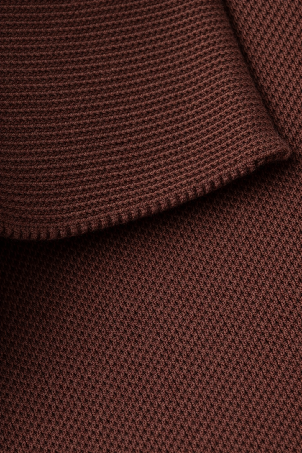 MOCHA SUPER SOFT PIQUE KNIT REGULAR POLO SHIRT