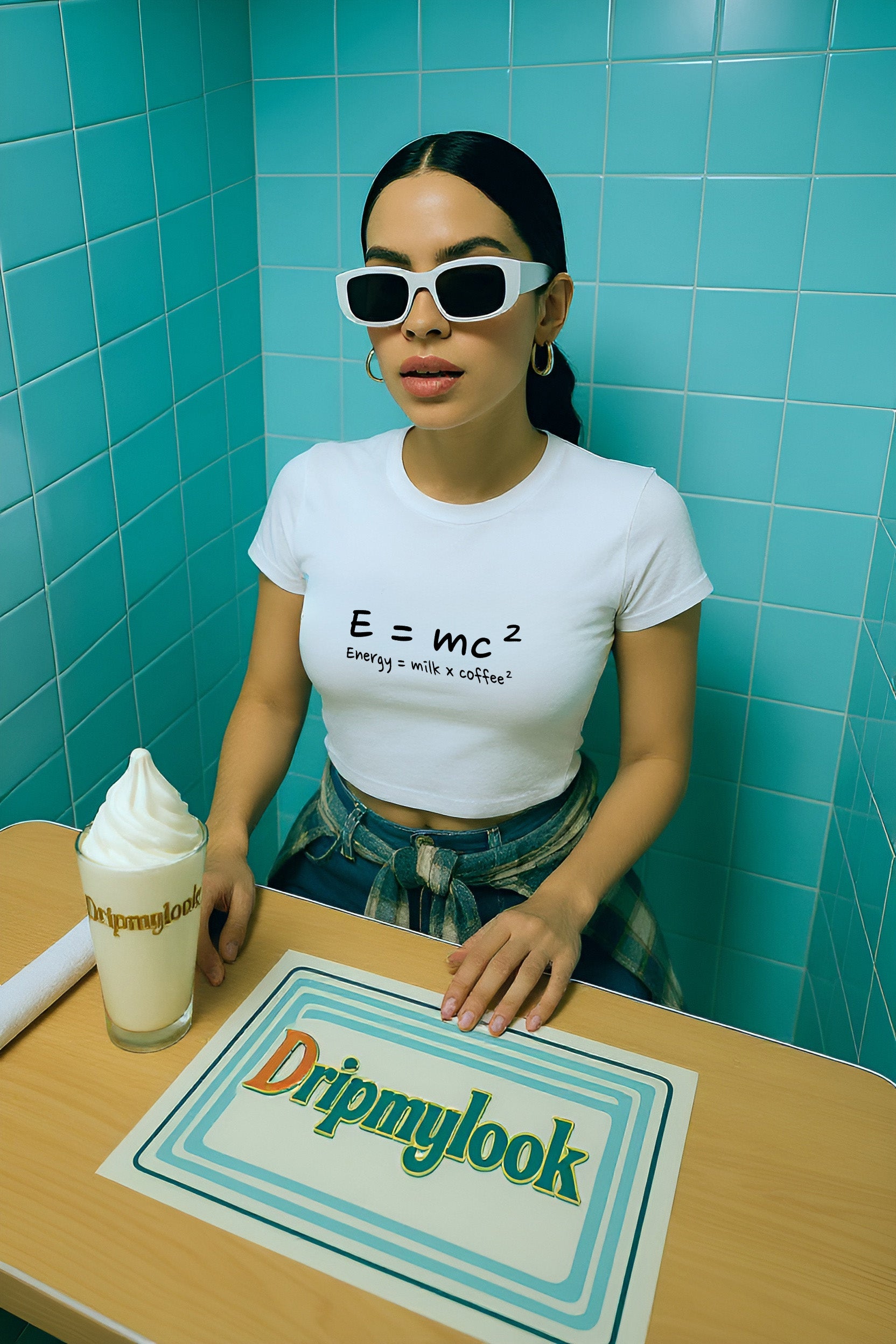 Milk x coffee Baby Tee