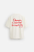 CREATIVITY OVERSIZED TERRY TSHIRT