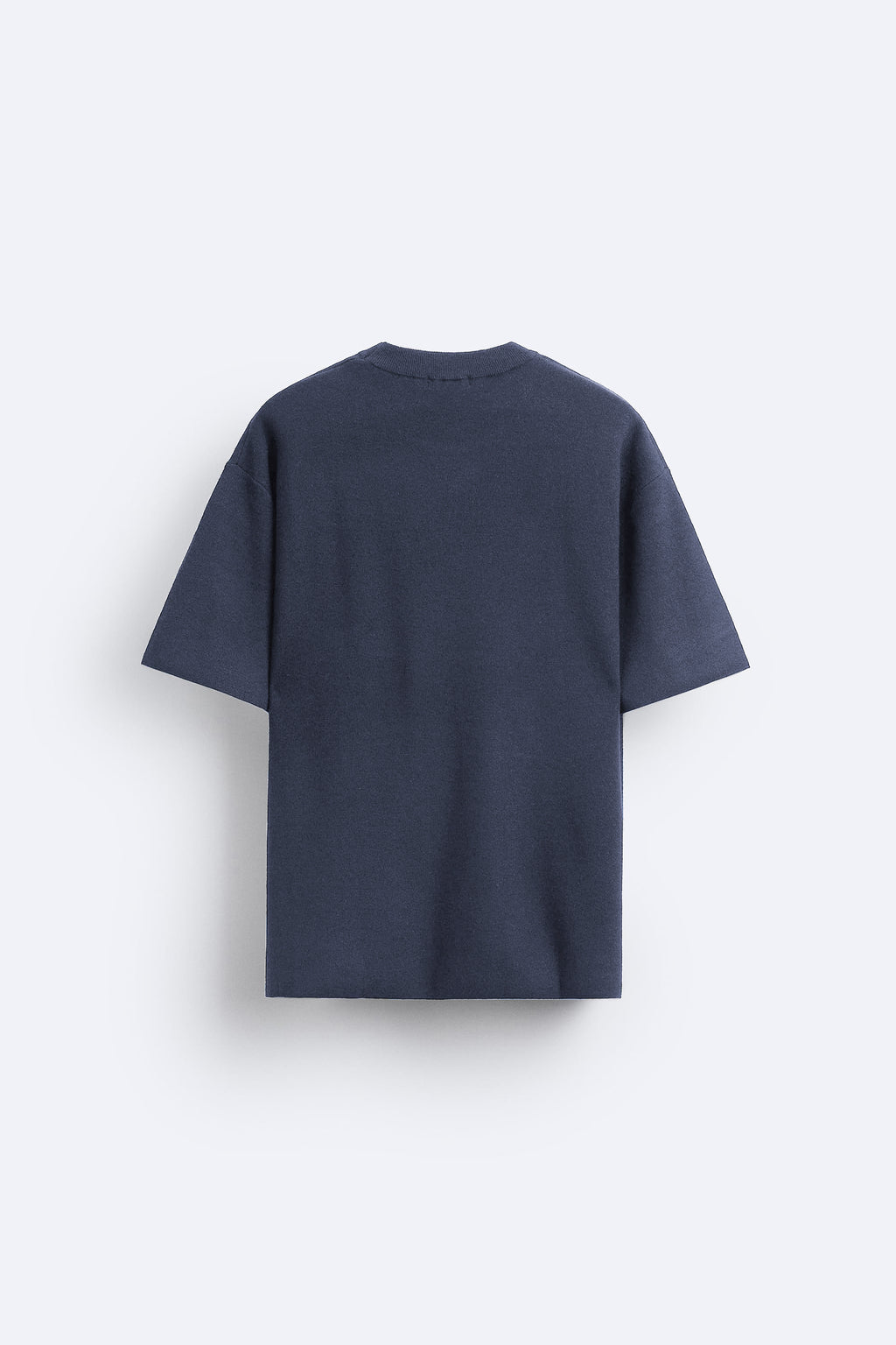DENIM BLUE PREMIUM LOOP KNIT TERRY OVERSIZED T-SHIRT
