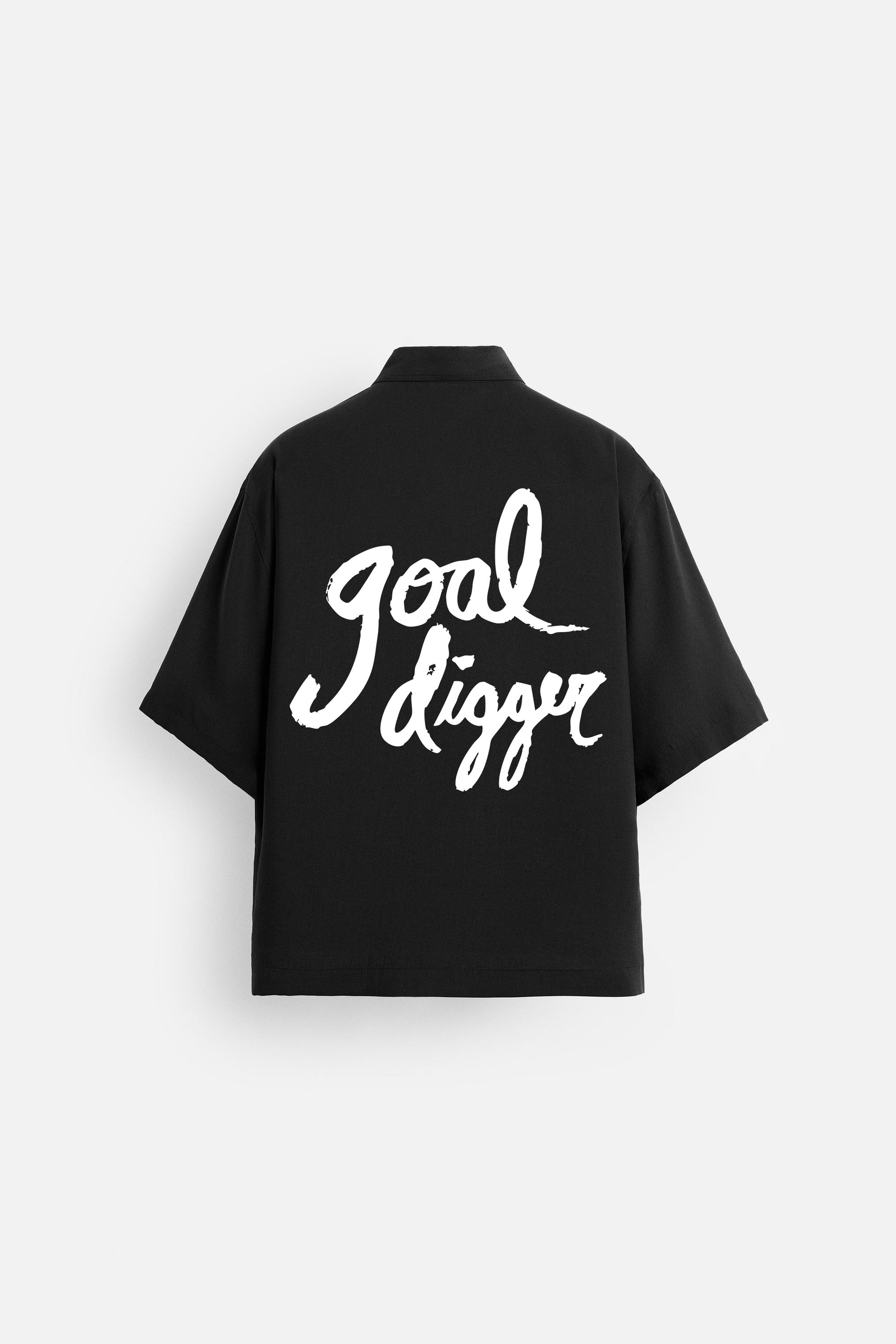 GOAL DIGGER RELAXED FIT FLOWING SHIRT