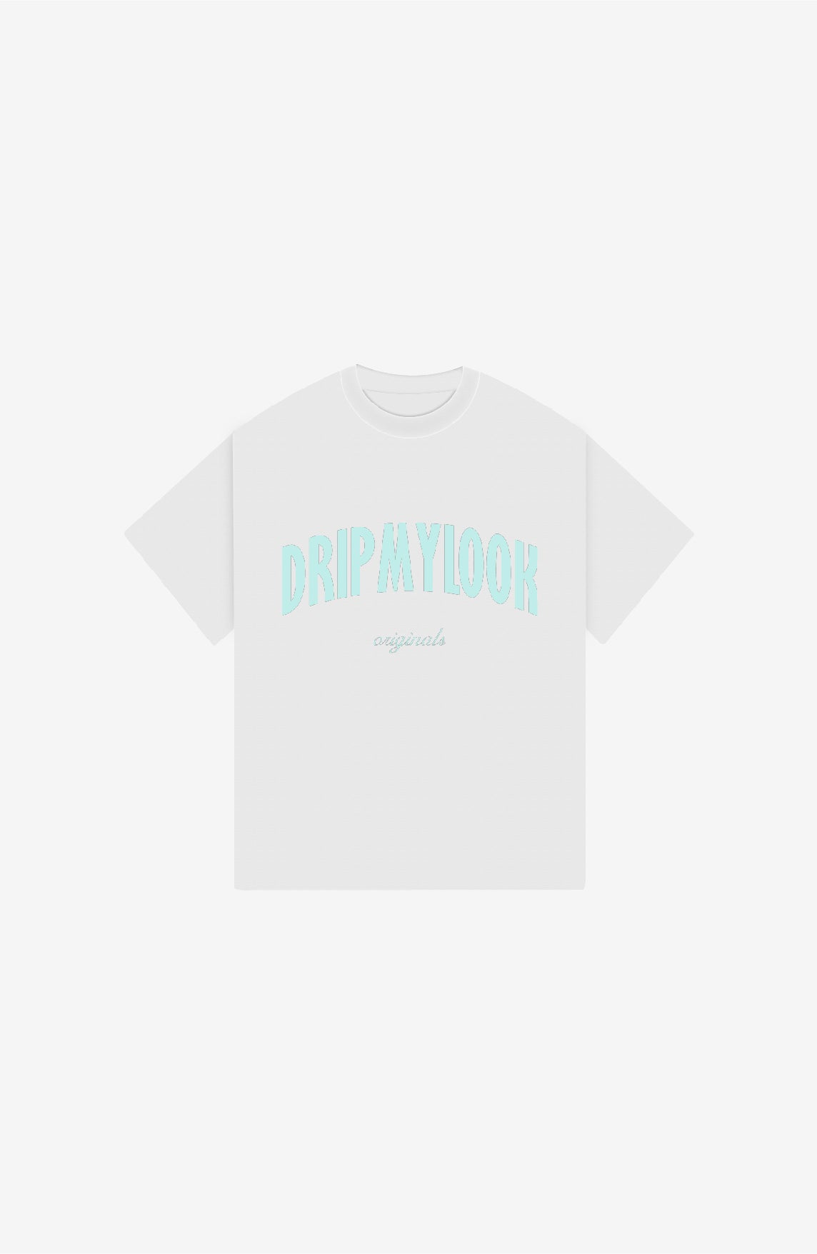 DML LIGHT WHITE OVERSIZED T-SHIRT