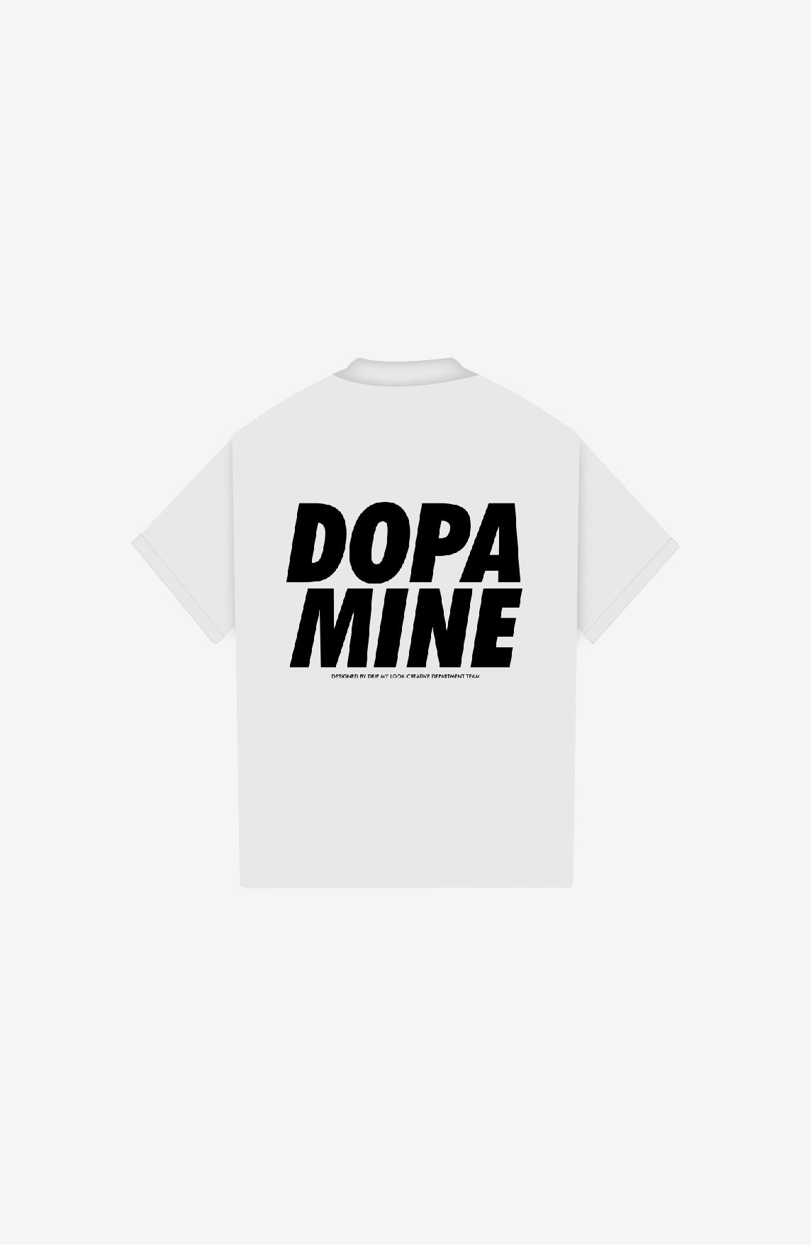 DOPA-MINE WHITE POLO SHIRT