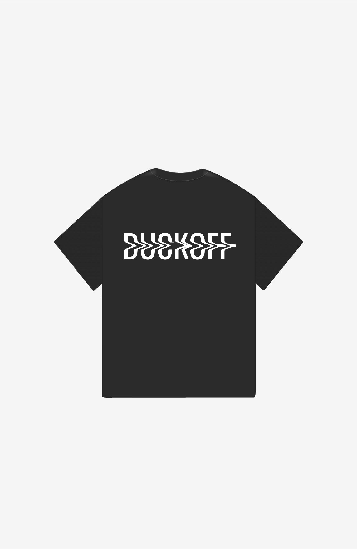 DUCKOFF BLACK OVERSIZED T-SHIRT