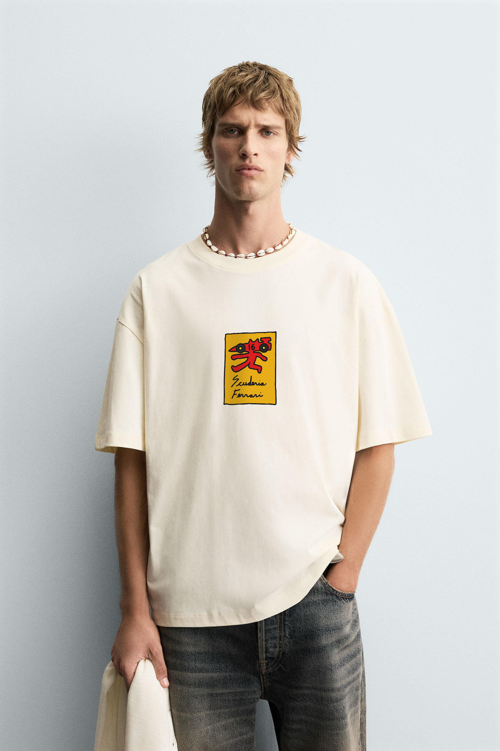SCUDERIA FERRARI FORMULA 1 OVERSIZED T SHIRT
