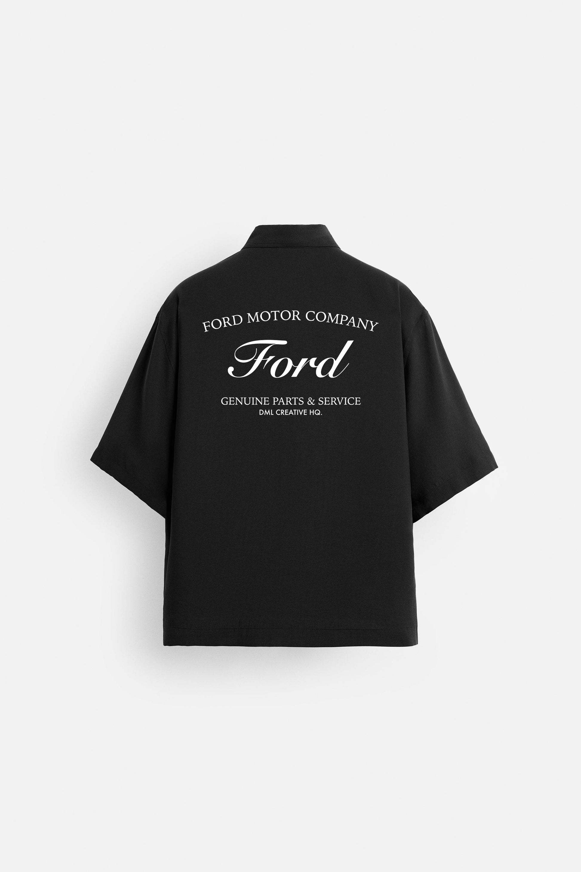 FORD SERVICE RELAXED FIT FLOWING SHIRT
