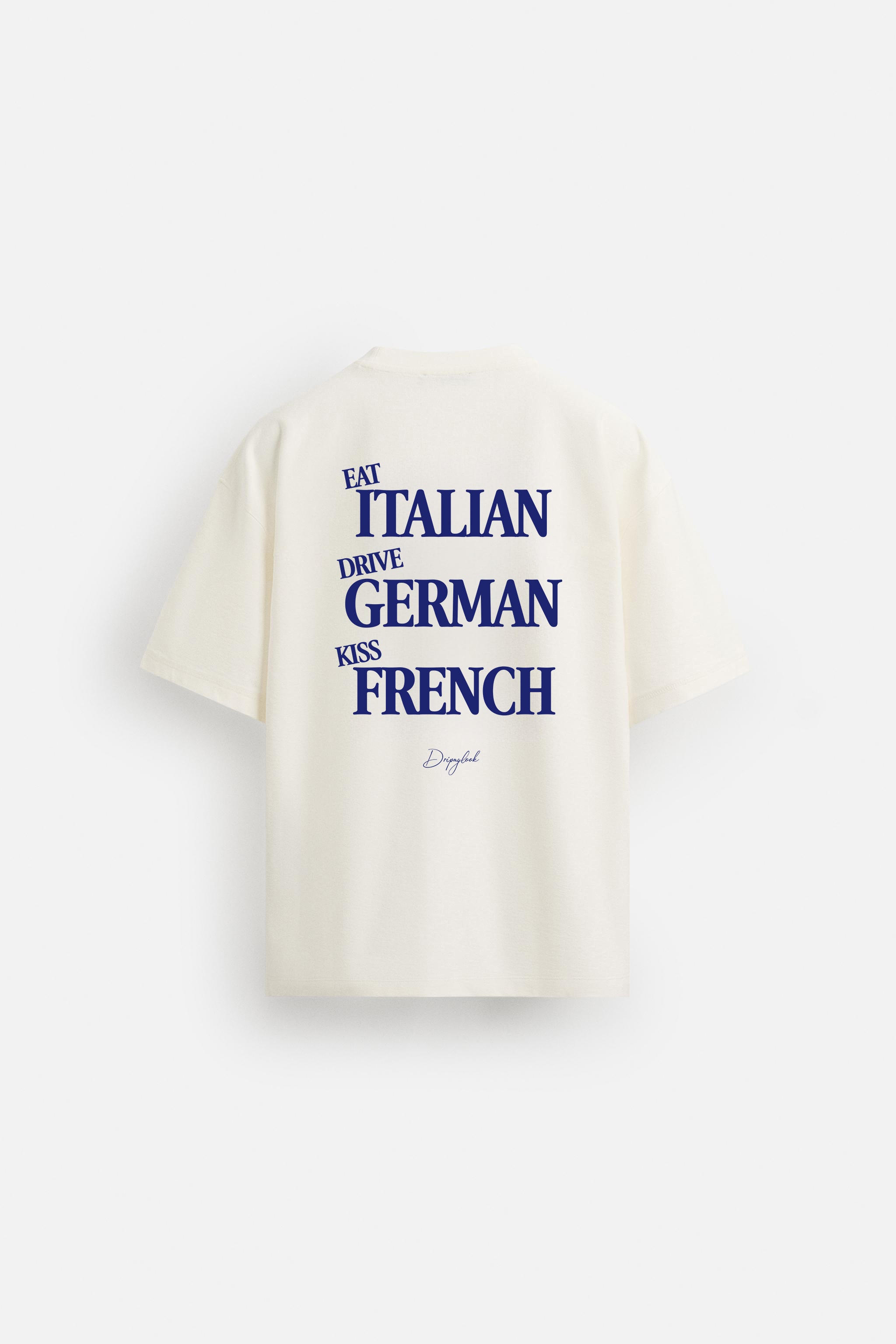 KISS FRENCH OVERSIZED TSHIRT