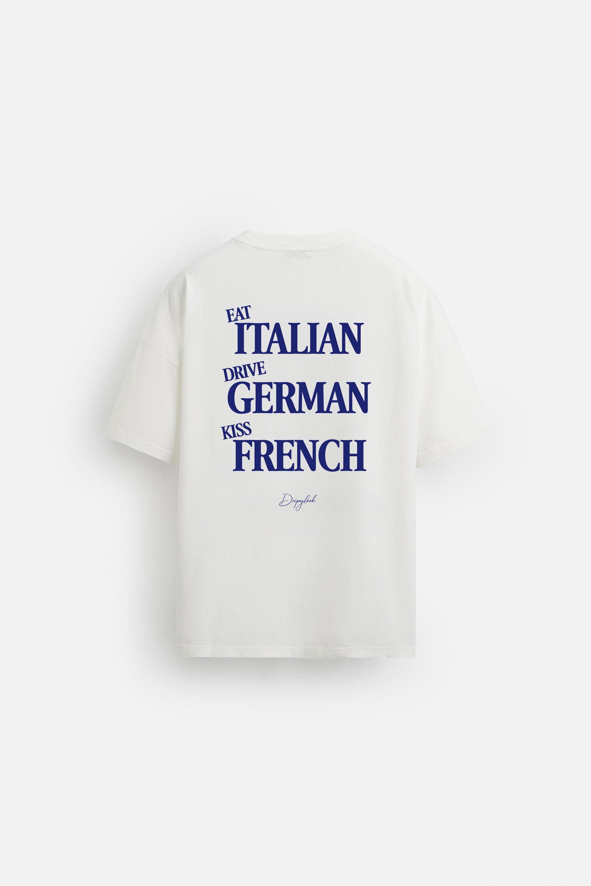 KISS FRENCH OVERSIZED TSHIRT