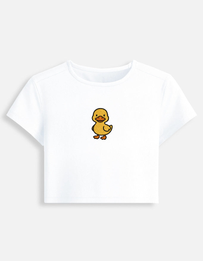 WHITE BABY TEE
