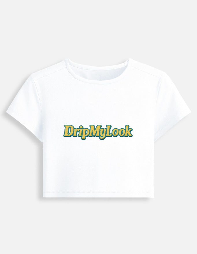 WHITE BABY TEE