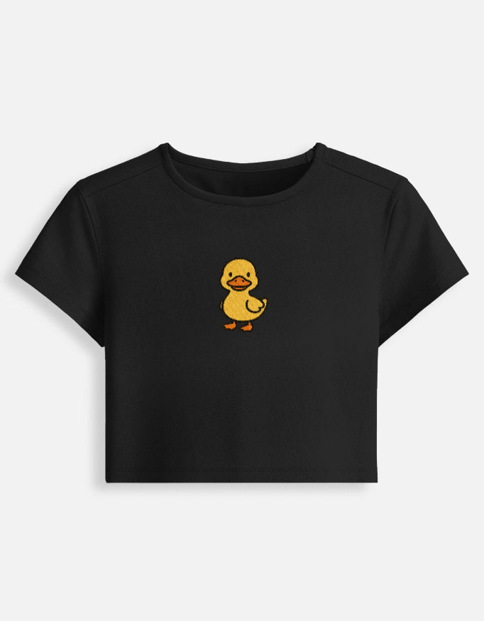 BLACK BABY TEE