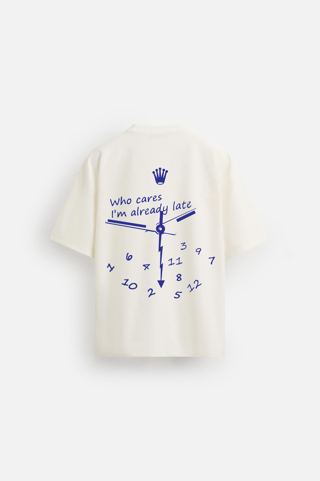 ALREADY LATE OVERSIZED TERRY TSHIRT