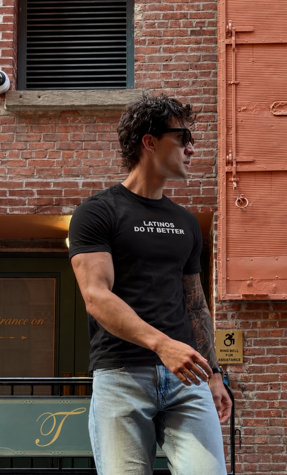 LATINOS STRETCHY TSHIRT