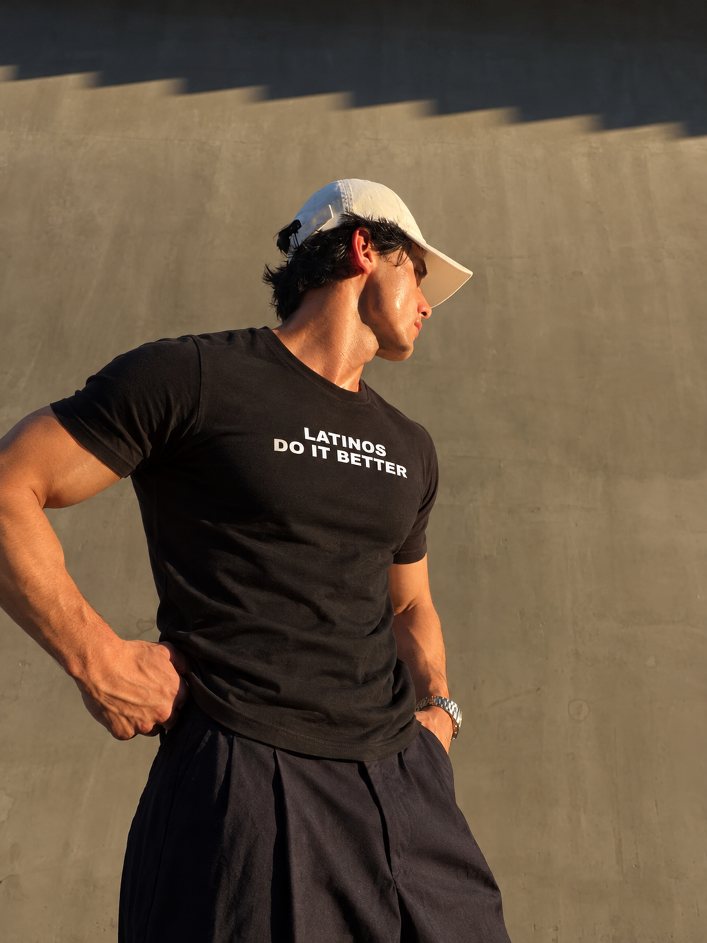 LATINOS STRETCHY TSHIRT