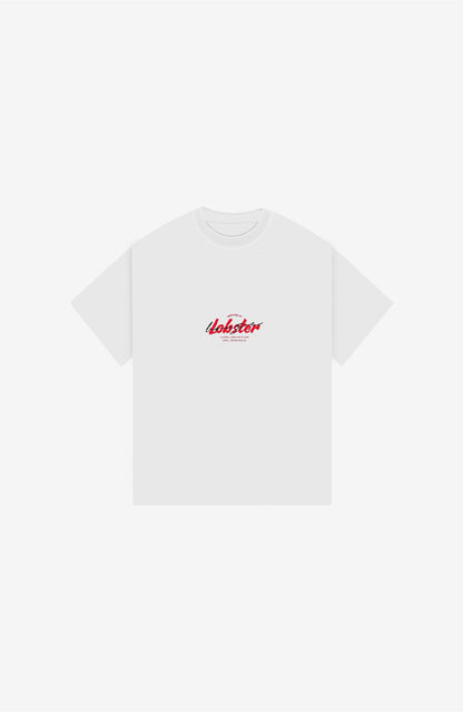 LOBSTER WHITE OVERSIZED T-SHIRT
