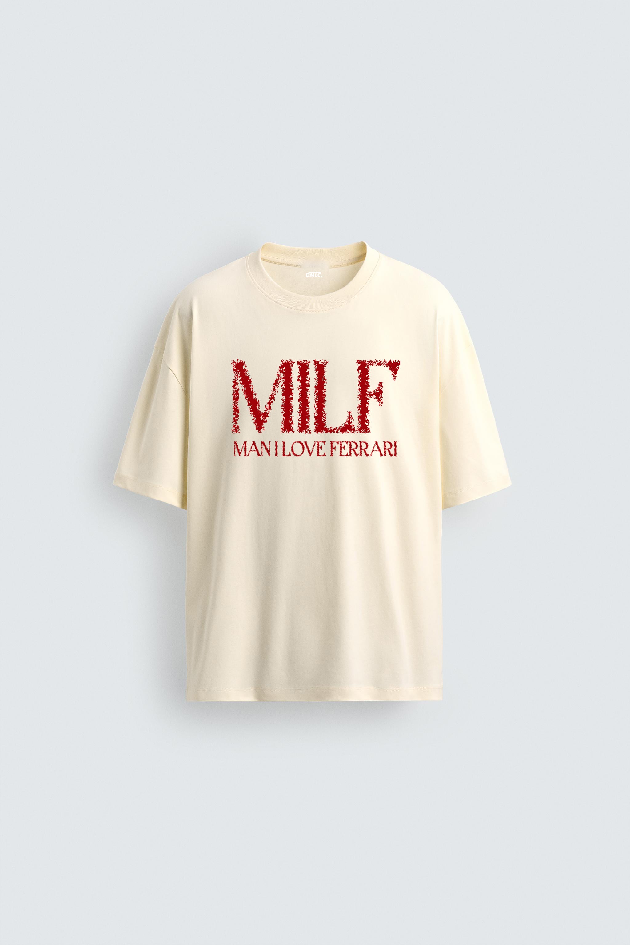 MAN I LOVE FERRARI OVERSIZED T SHIRT