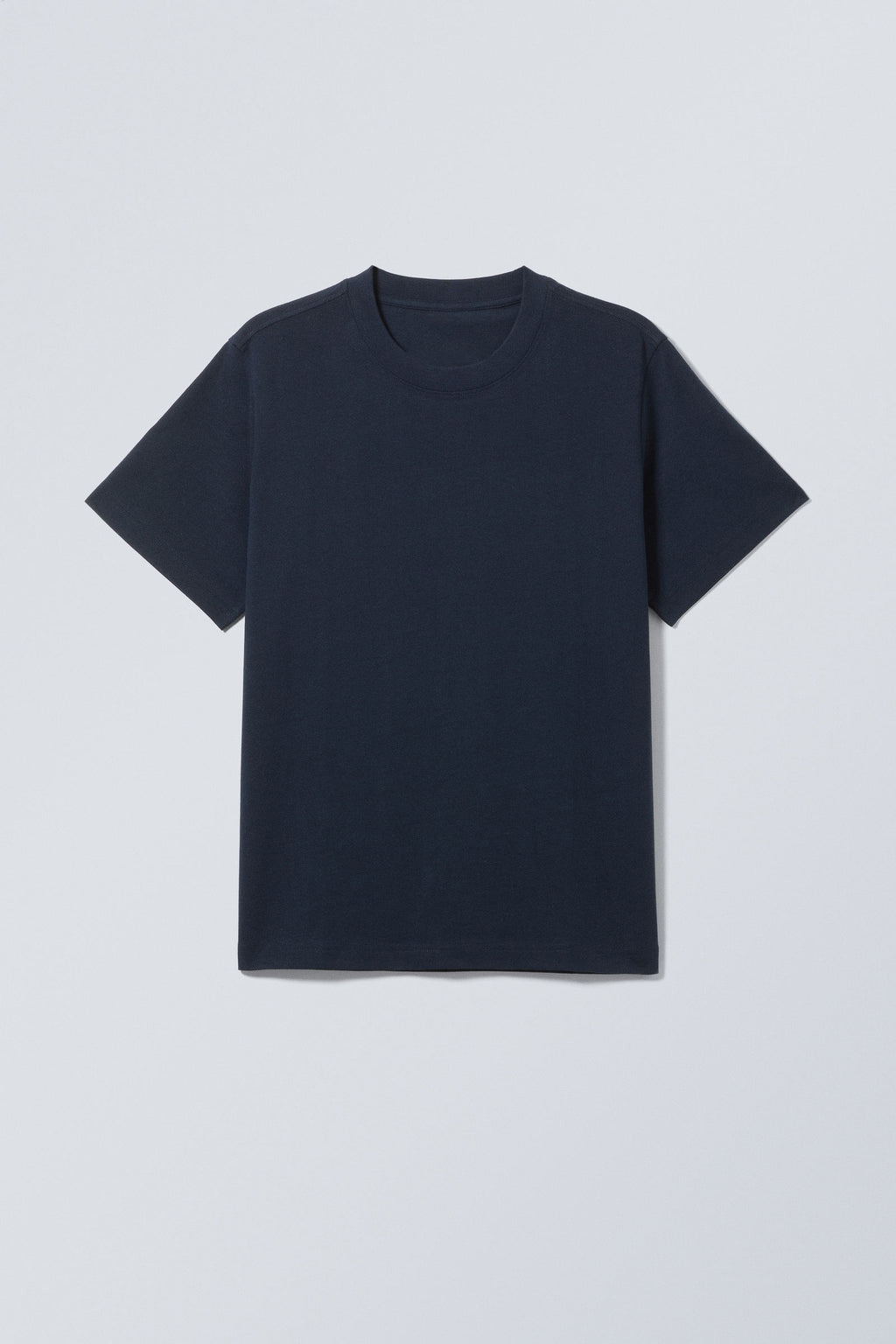 SUPRIMA COTTON NAVY REGULAR CLASSIC TSHIRT
