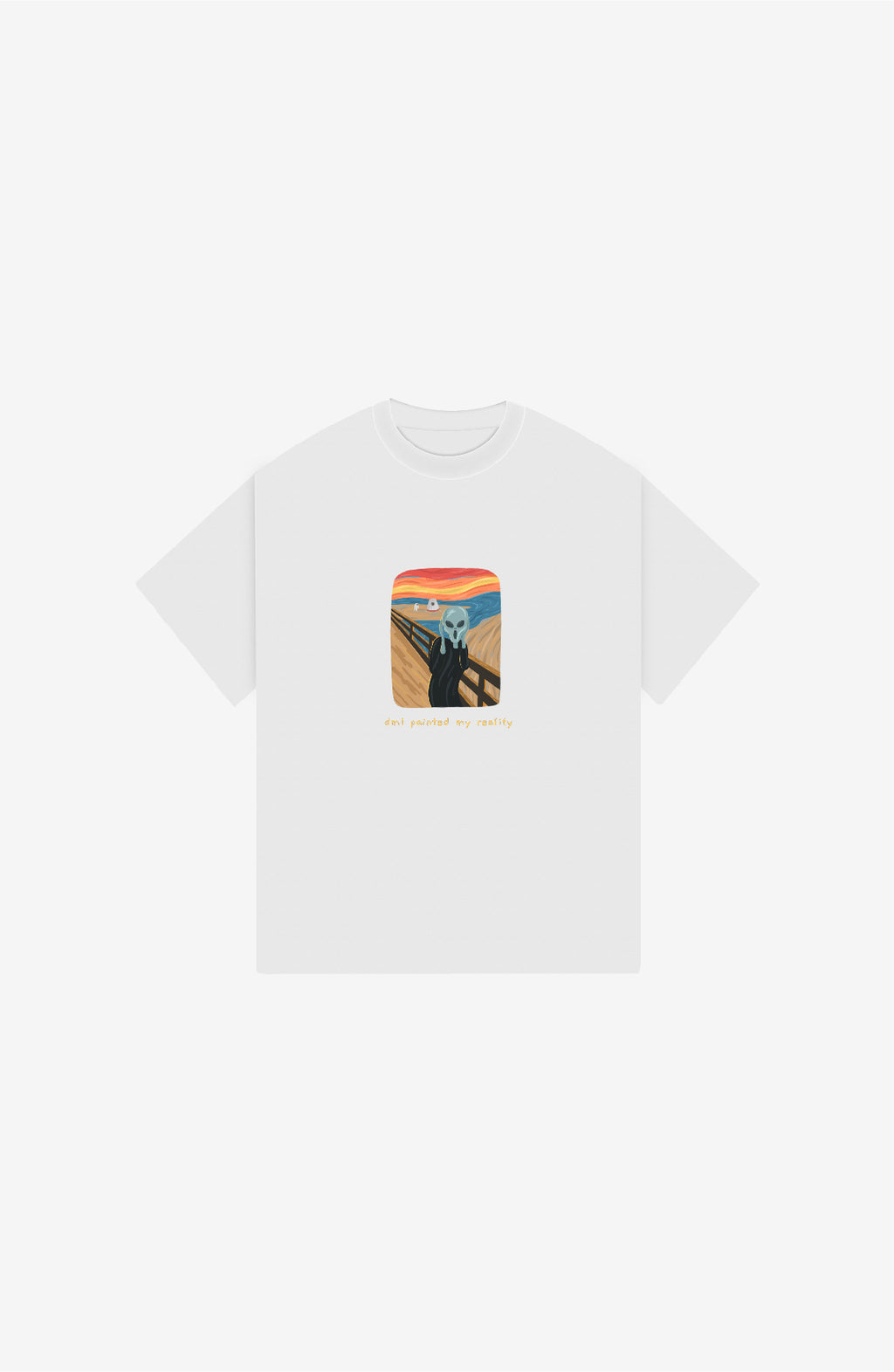 PAINTED MY REALITY OVERSIZE T-SHIRT