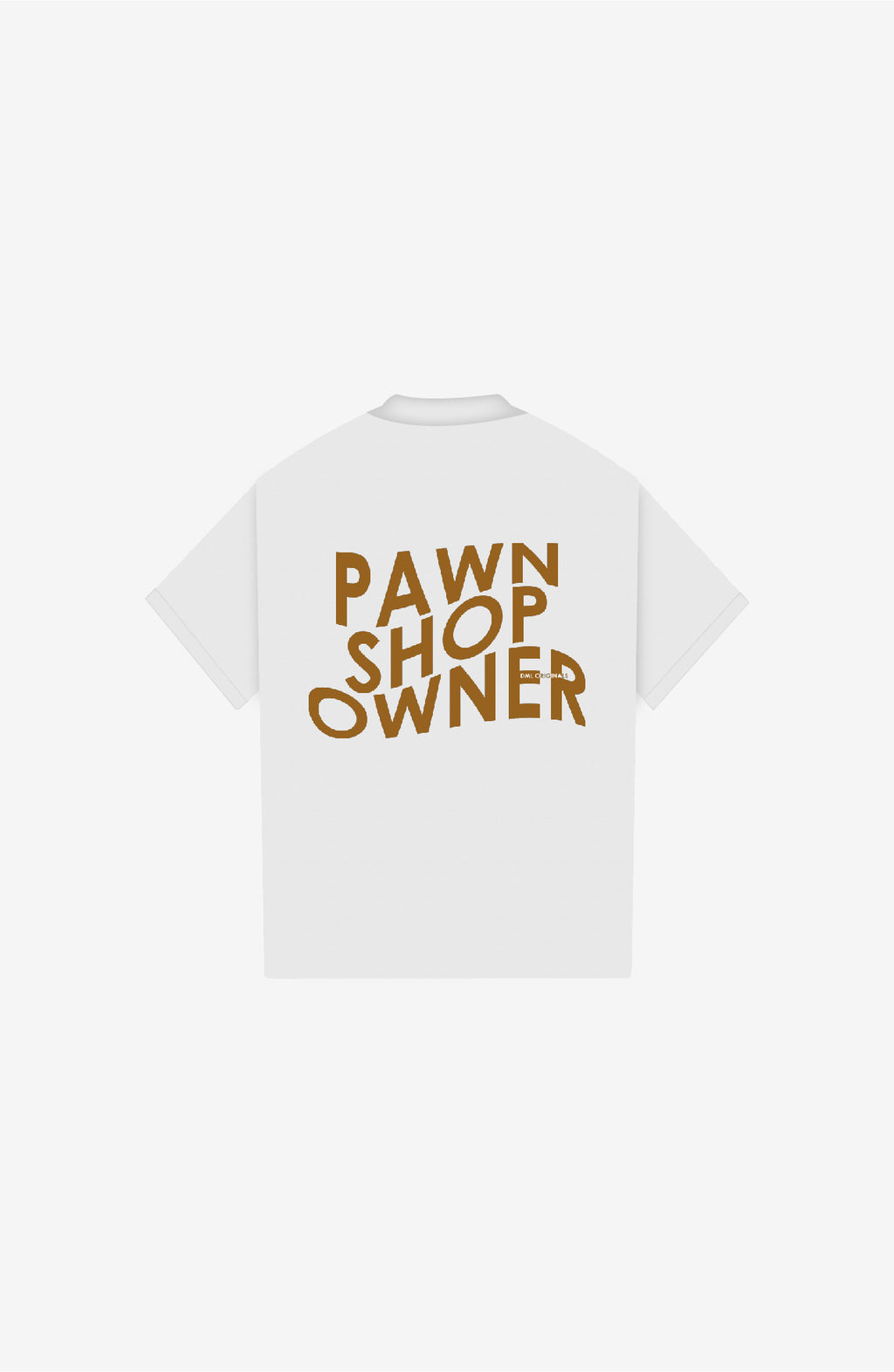 PAWN SHOP OWNER WHITE POLO SHIRT